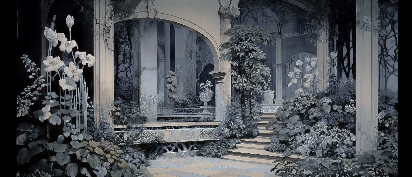 Shadows in the Parterre: The Fragrant Whispers of East and West